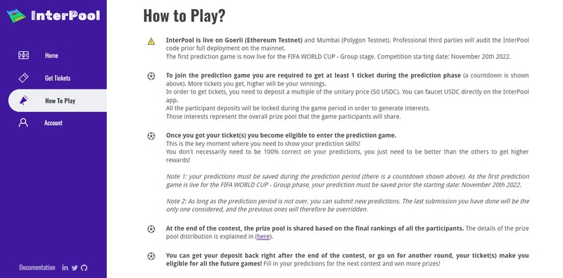 InterPool - The Sport Prediction Game where everyone wins! – screenshot 3