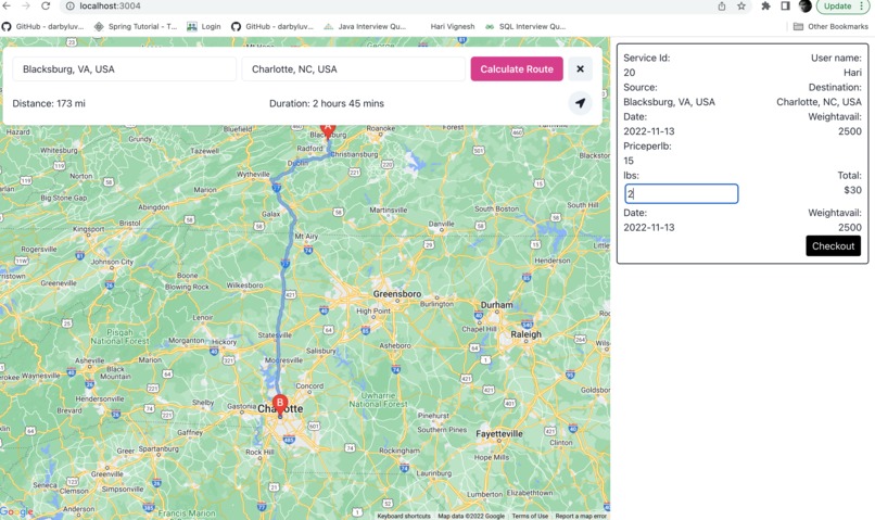 Freight Organization – screenshot 1