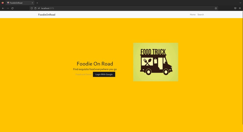 FoodieOnRoad – screenshot 2