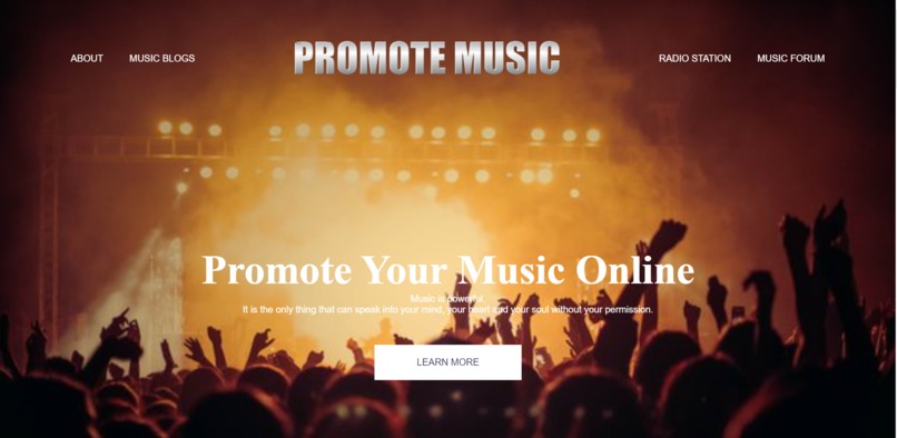 Promote Music – screenshot 2