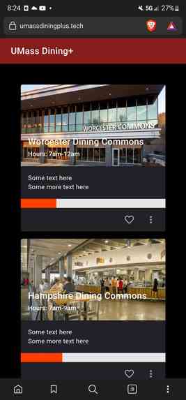 UMass Dining+ – screenshot 4