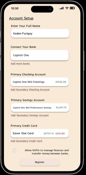 UltFin – screenshot 3
