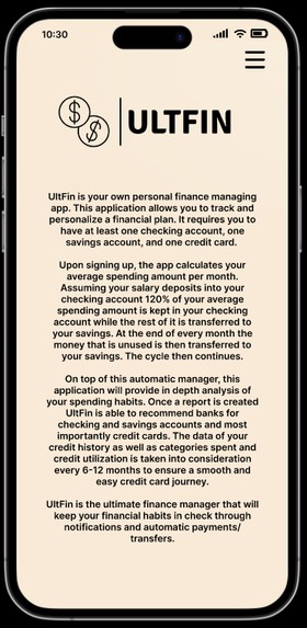 UltFin – screenshot 6