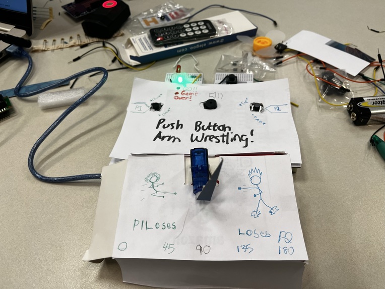 Push Button Arm Wrestling – screenshot 1