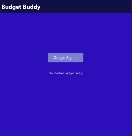 Student Budget Buddy – screenshot 2