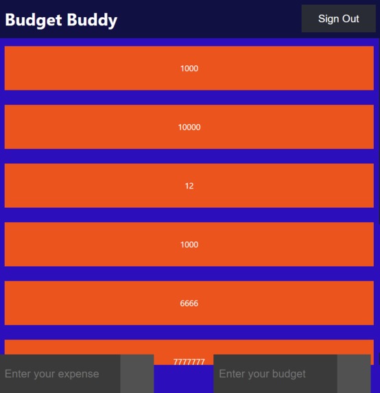 Student Budget Buddy – screenshot 3