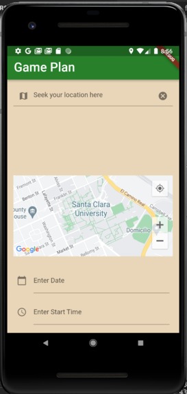 GamePlan – screenshot 2