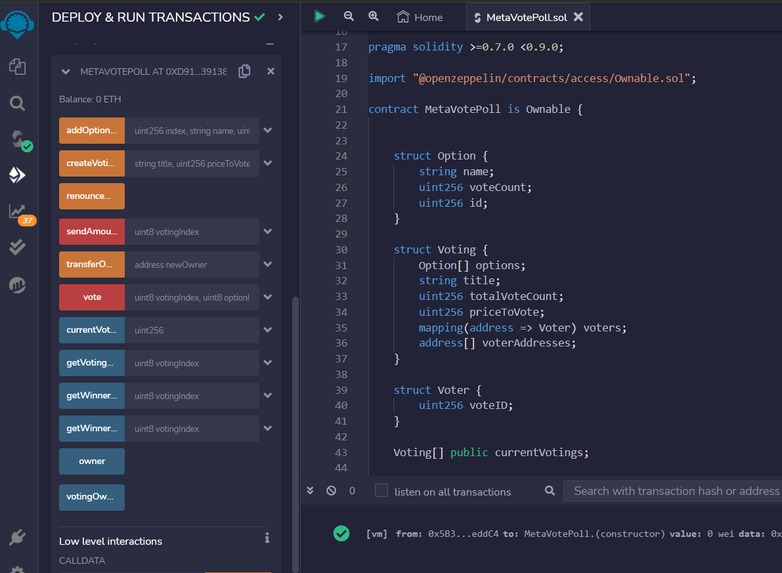 MetaVotePoll – screenshot 6