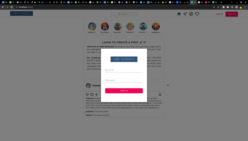 safe ventures – screenshot 4