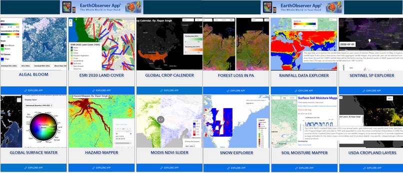 INDICATORS OF THE PLANET EARTH – screenshot 2