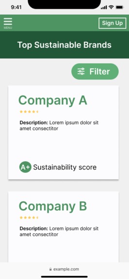 Sustainable Fashion Brands – screenshot 2