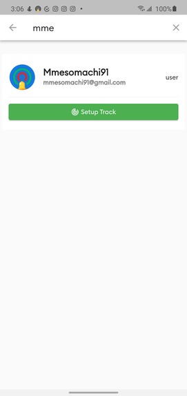 Geoproximity alarm – screenshot 1