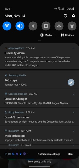 Geoproximity alarm – screenshot 6
