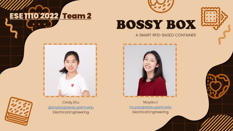 ESE 1110, Team 2, Bossy Box – screenshot 1