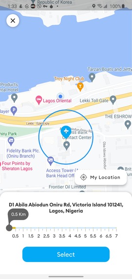 Geoproximity alarm – screenshot 7