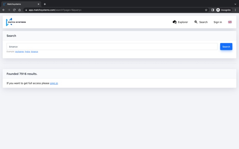 Match Systems – screenshot 2