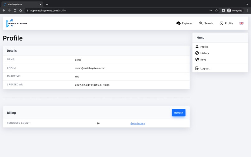 Match Systems – screenshot 4