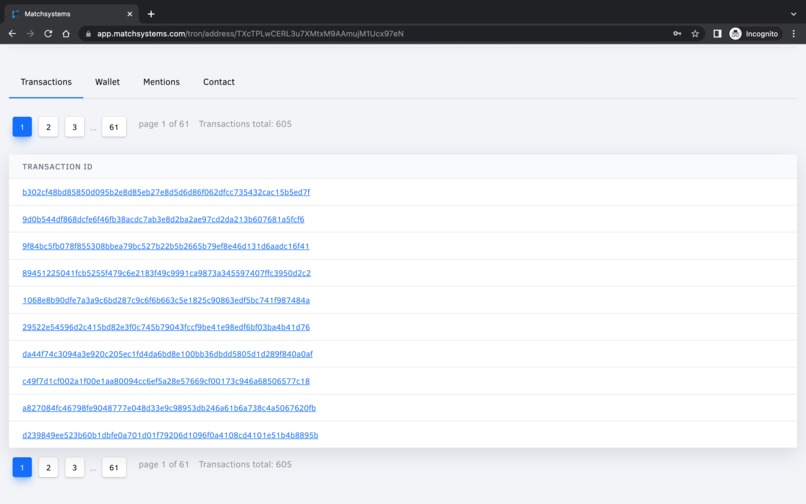 Match Systems – screenshot 10
