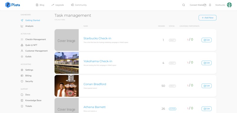 Plats Network – screenshot 2