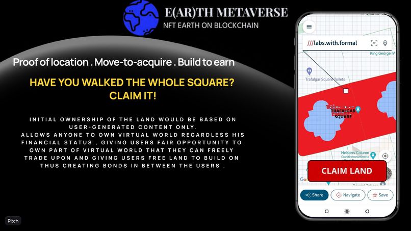 EARTHVERESE - METAVERSE BASED ON REAL WORLD LOCATION – screenshot 4
