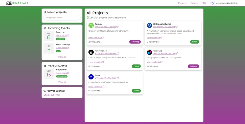 Nearboard – screenshot 2