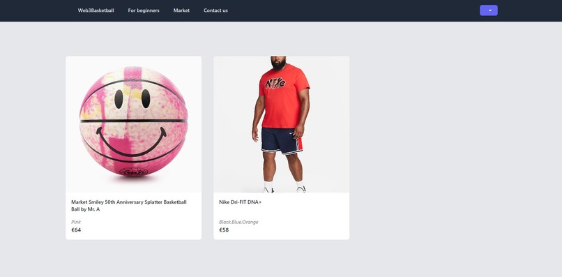 Web3Basketball – screenshot 3