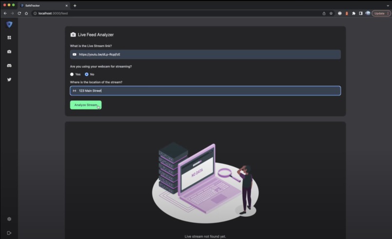 Safetracker – screenshot 1