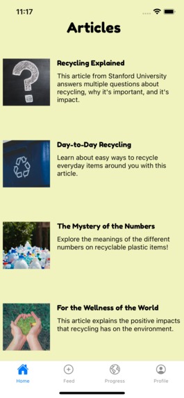 Socialize Recycling – screenshot 1