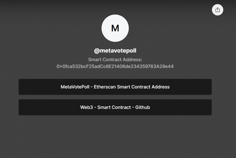 MetaVotePoll – screenshot 7