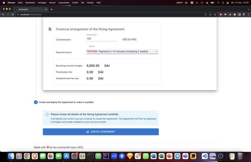 contractful | Decentralized Hiring – screenshot 3