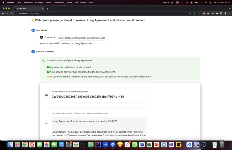 contractful | Decentralized Hiring – screenshot 5
