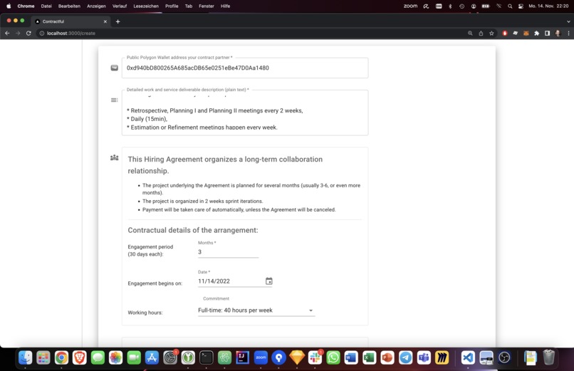 contractful | Decentralized Hiring – screenshot 2