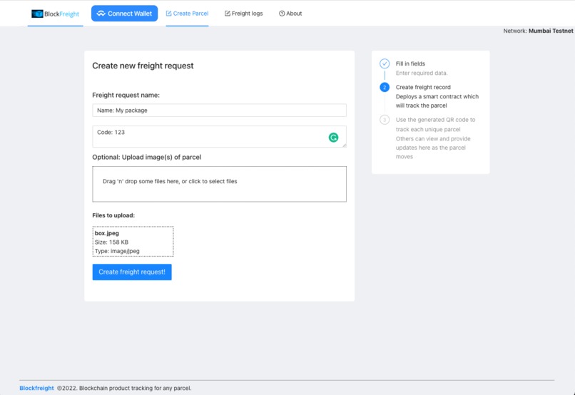 Blockfreight – screenshot 4
