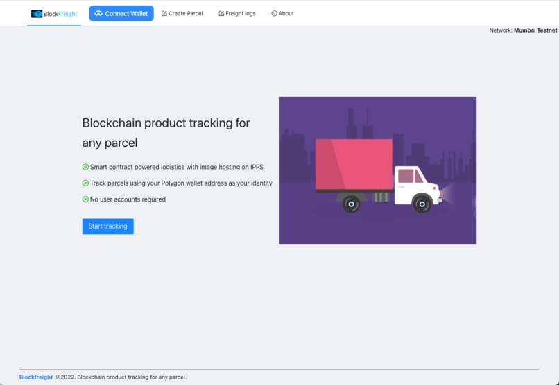 Blockfreight – screenshot 2