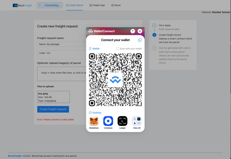 Blockfreight – screenshot 3