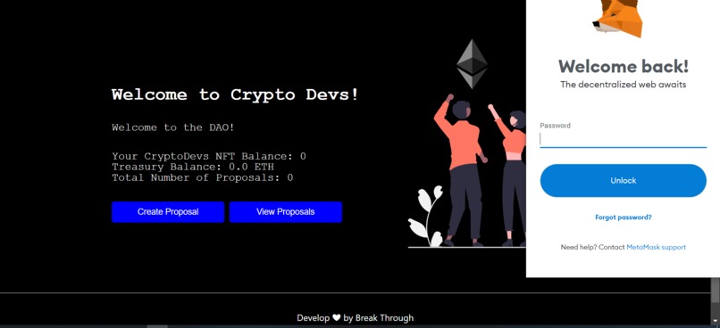 DAO for your NFT holders – screenshot 1