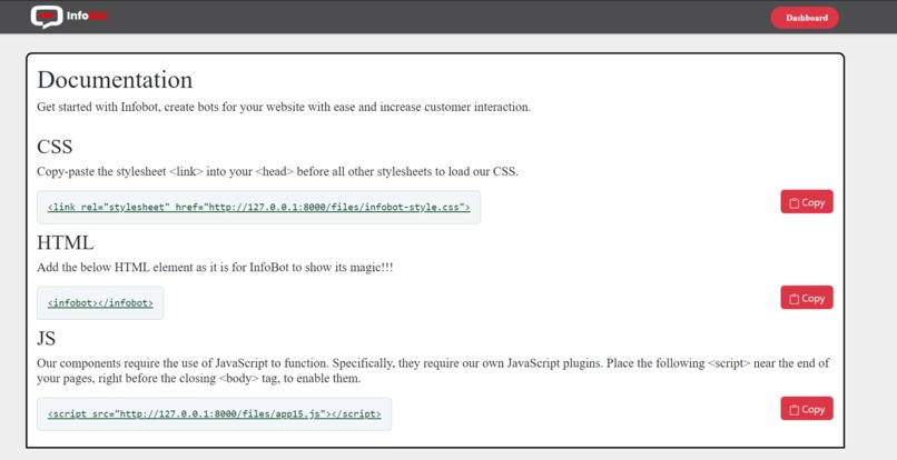 InfoBot – screenshot 4