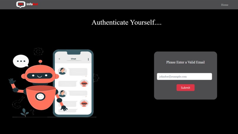 InfoBot – screenshot 2