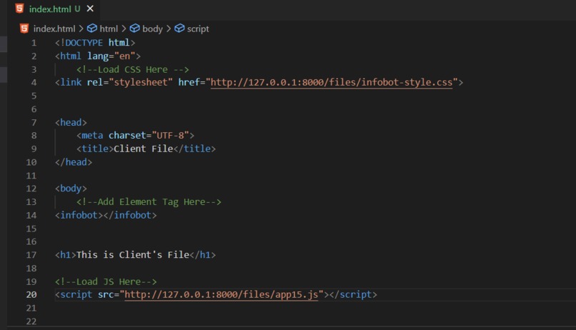 InfoBot – screenshot 5
