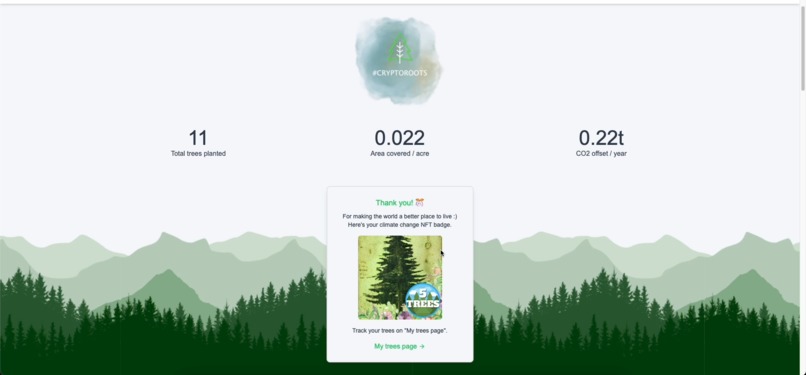 cryptoroots.xyz – screenshot 2