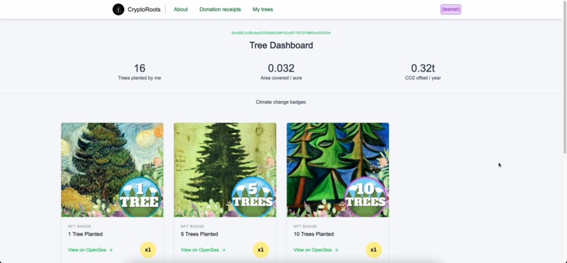 cryptoroots.xyz – screenshot 3