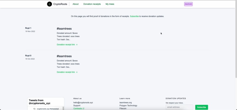cryptoroots.xyz – screenshot 4