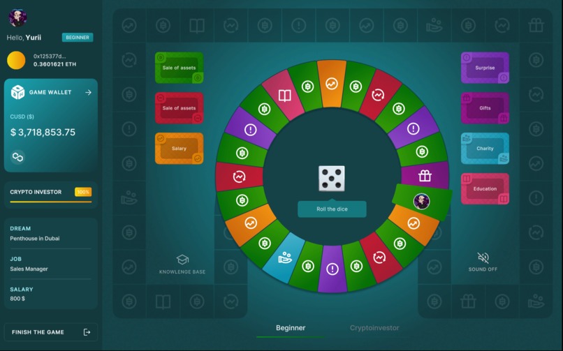 CryptoPrinciple.io – screenshot 2