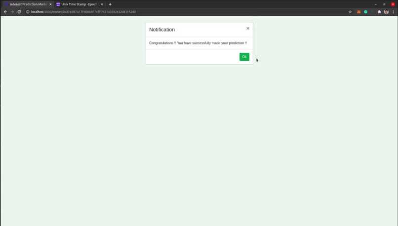 C_LINK Prediction Market – screenshot 5
