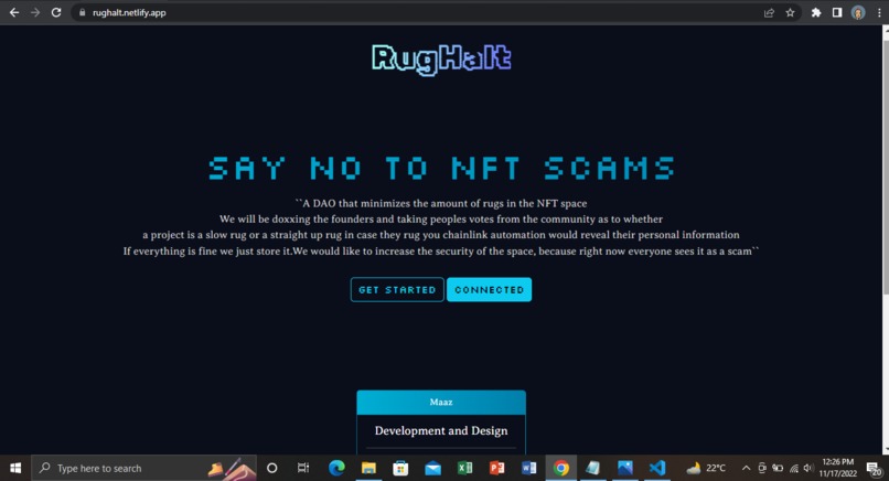 RugHalt – screenshot 5