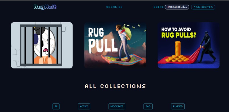 RugHalt – screenshot 6