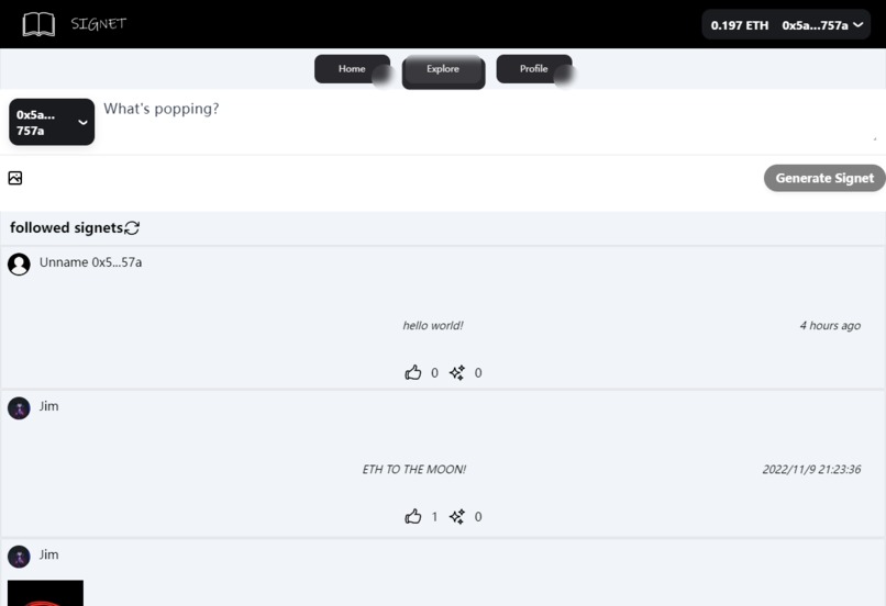 SIGNET   – screenshot 2