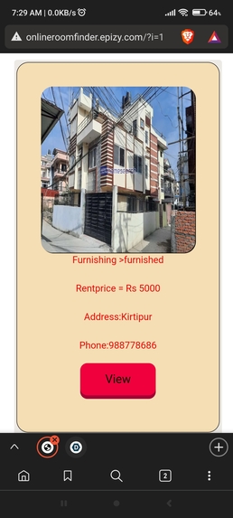 Online Room Finder – screenshot 2