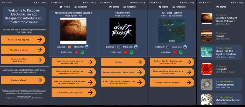 Discover Electronic – screenshot 1