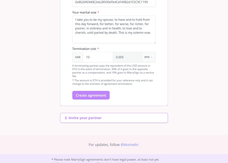 MarrySign – screenshot 5